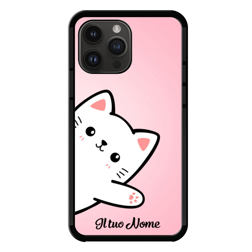 Gatto 1 con Nome - Apple customall
