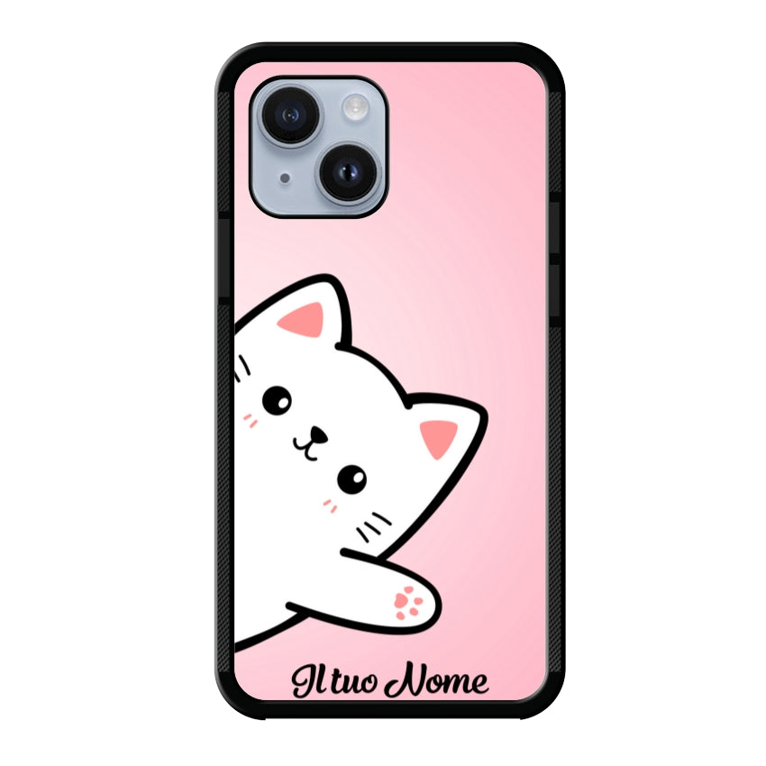 Gatto 1 con Nome - Apple customall