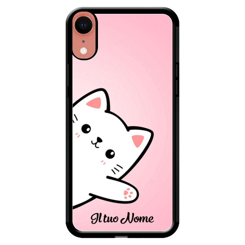 Gatto 1 con Nome - Apple customall