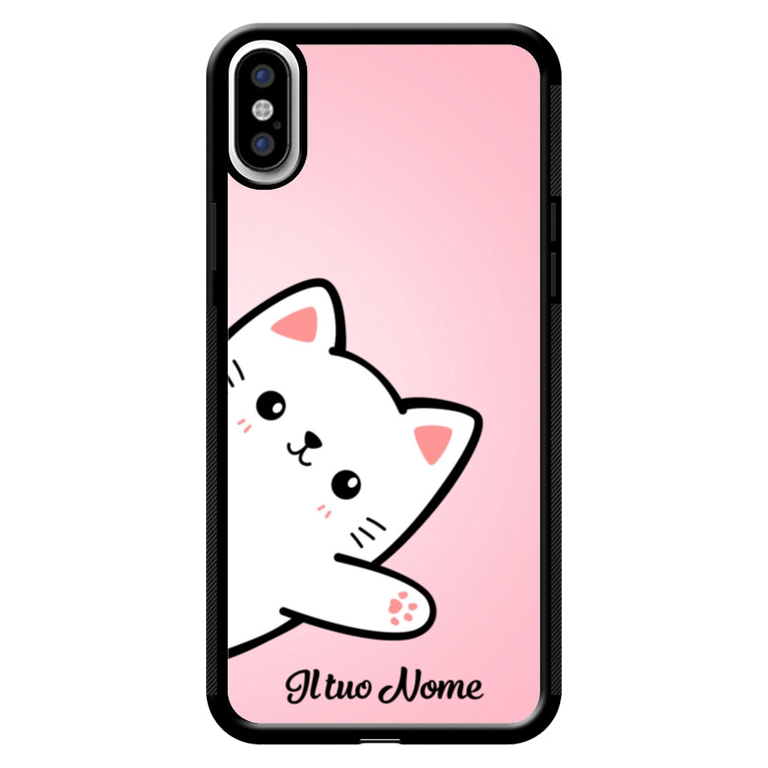 Gatto 1 con Nome - Apple customall