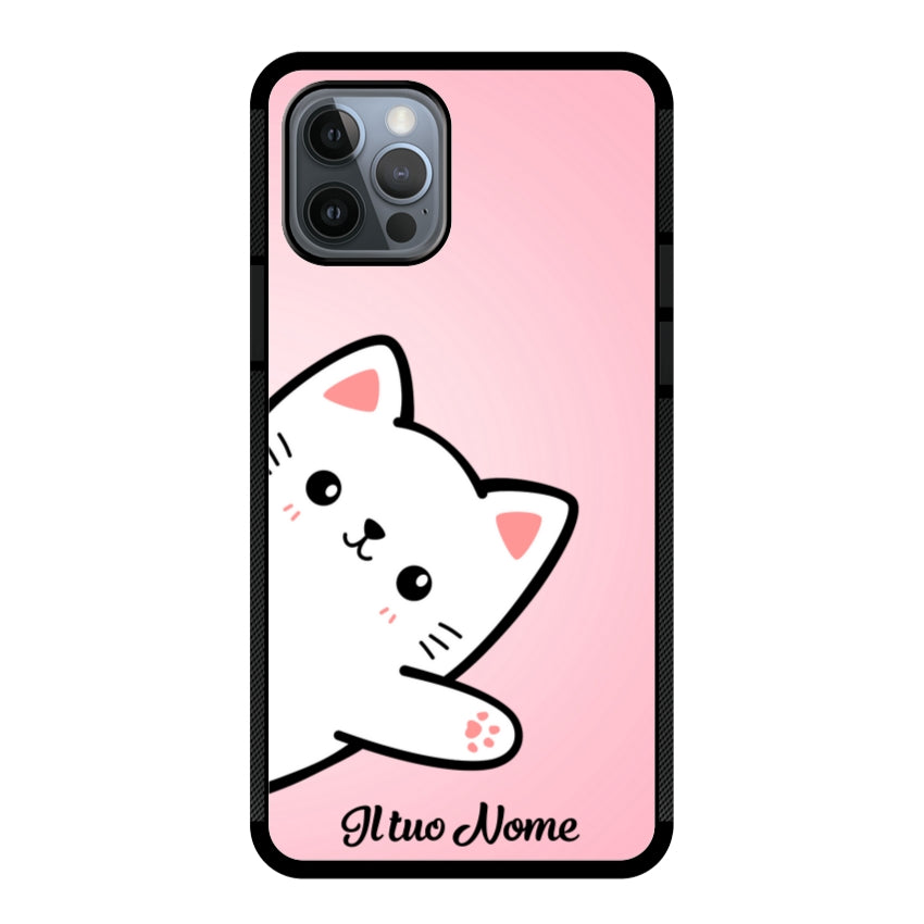 Gatto 1 con Nome - Apple customall