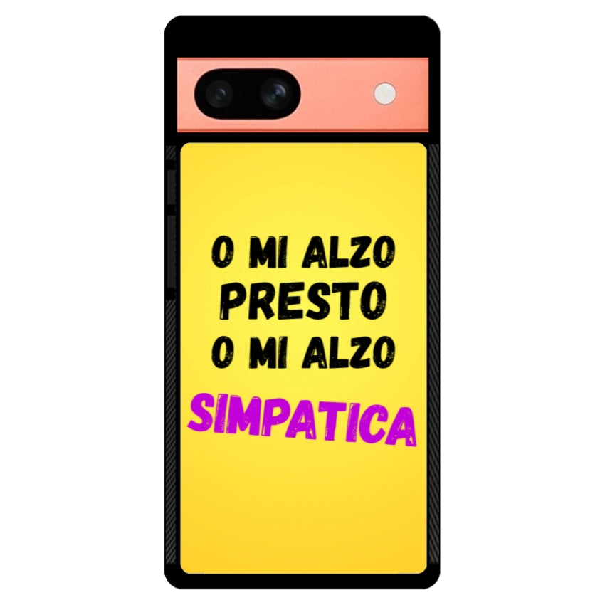 Cover o mi alzo presto o mi alzo simpatica - Google Pixel customall