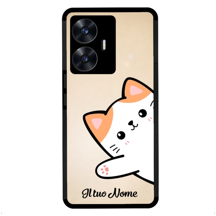Gatto 2 con Nome - Realme customall