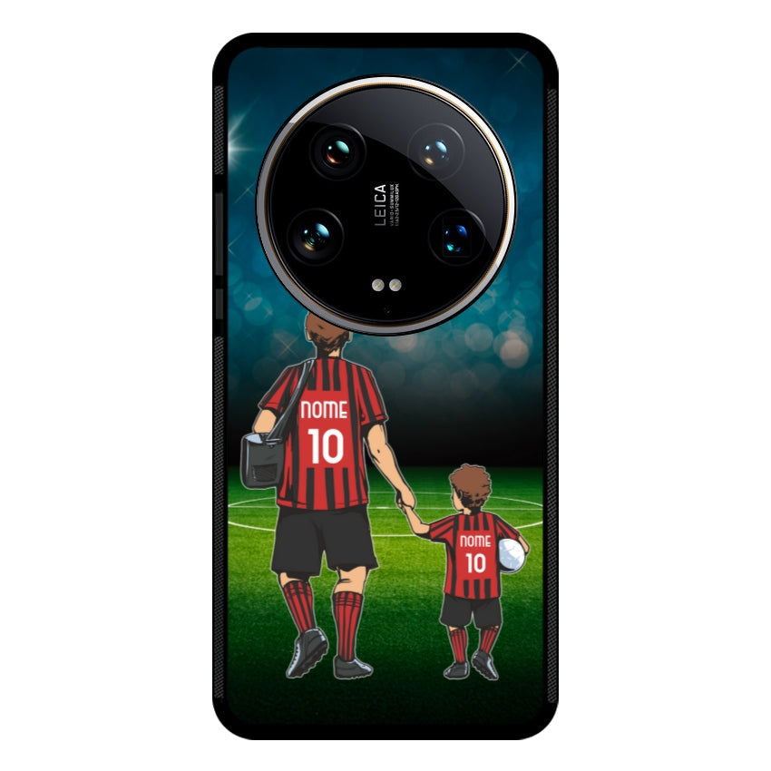 Cover Calcio Papà e Figlio - Xiaomi, Redmi e Poco