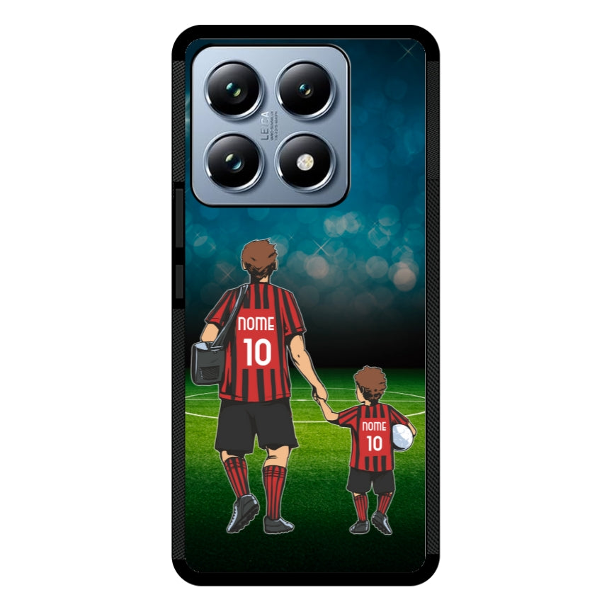 Cover Calcio Papà e Figlio - Xiaomi, Redmi e Poco