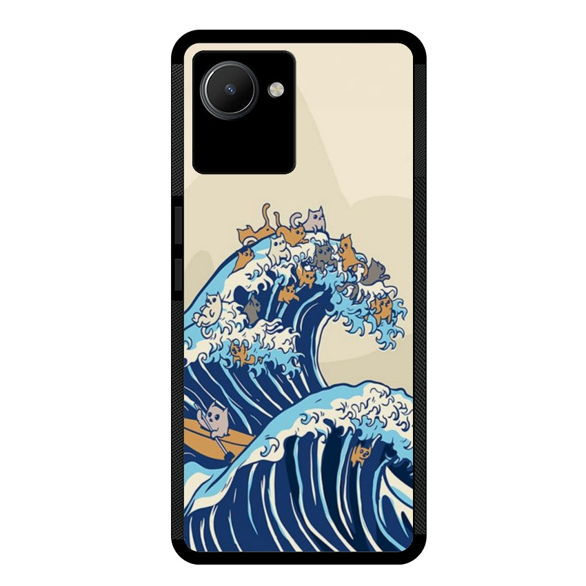 Cover IF48 Onda Cats - Realme customall