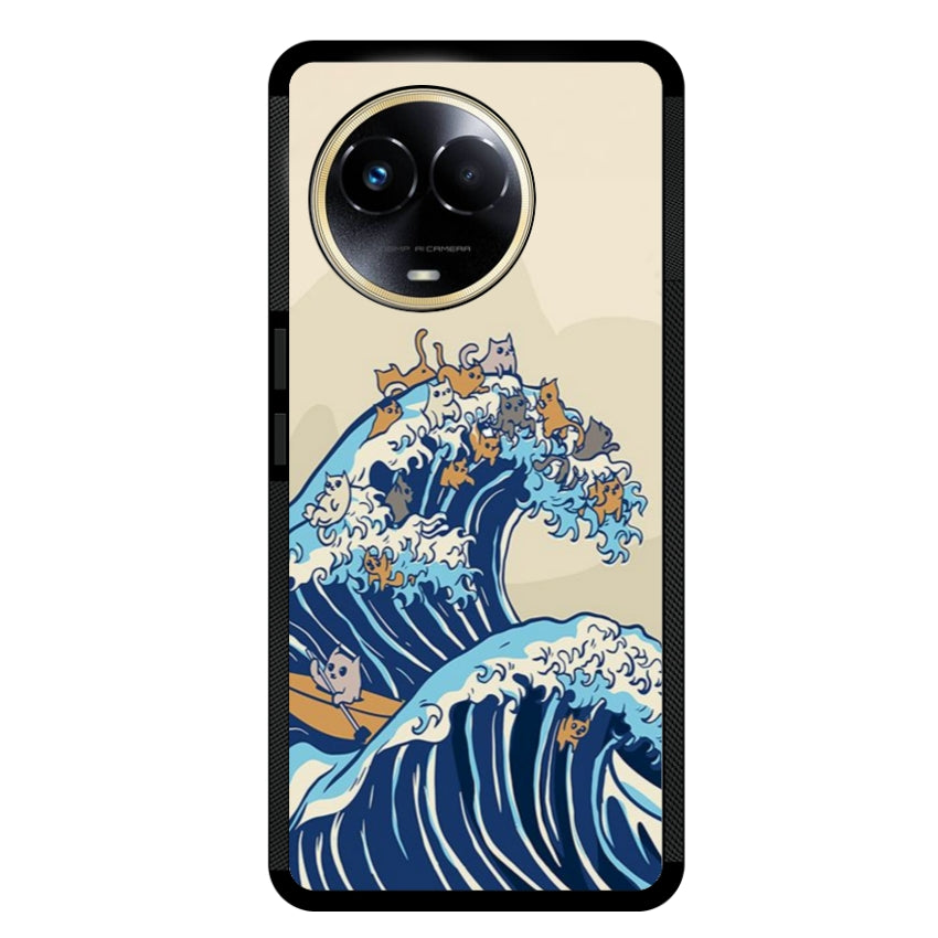 Cover IF48 Onda Cats - Realme customall