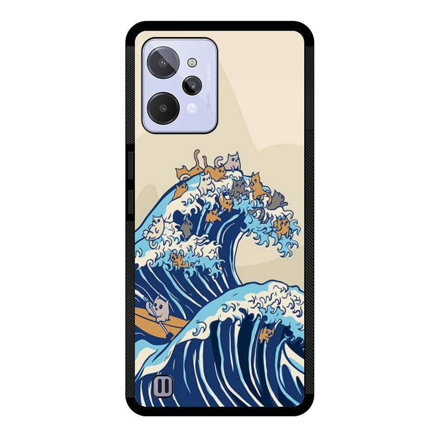 Cover IF48 Onda Cats - Realme customall