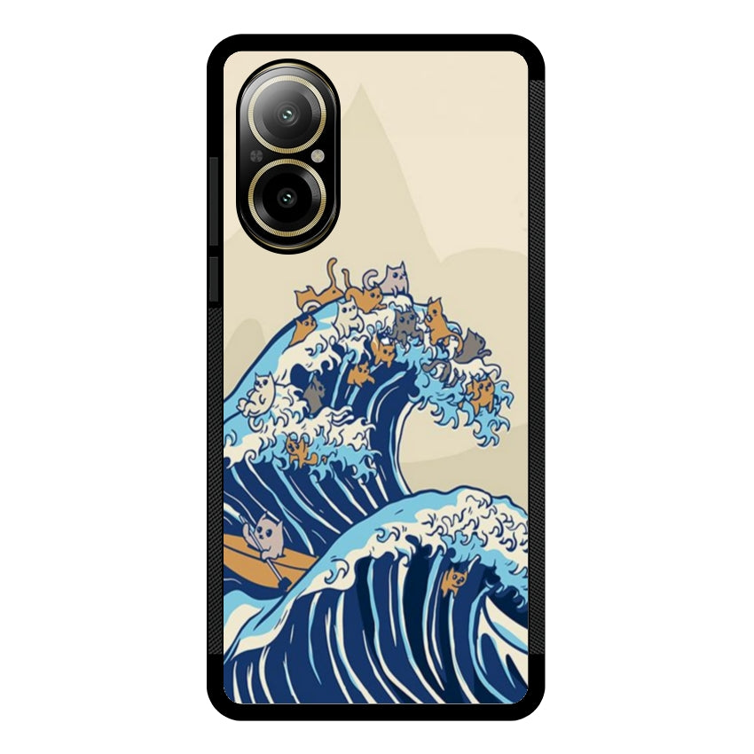 Cover IF48 Onda Cats - Realme
