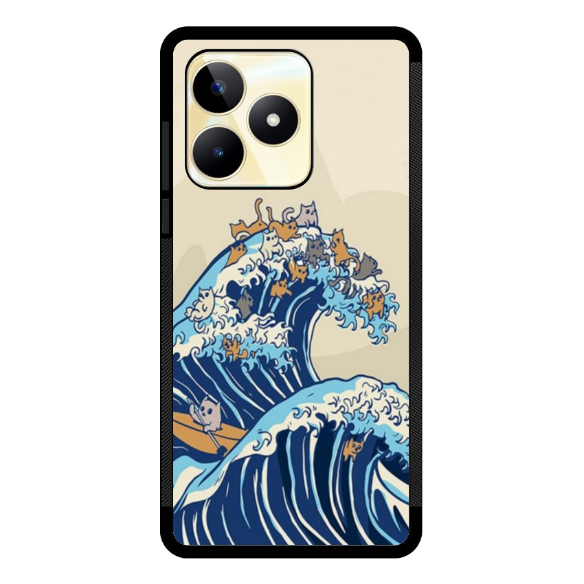 Cover IF48 Onda Cats - Realme customall