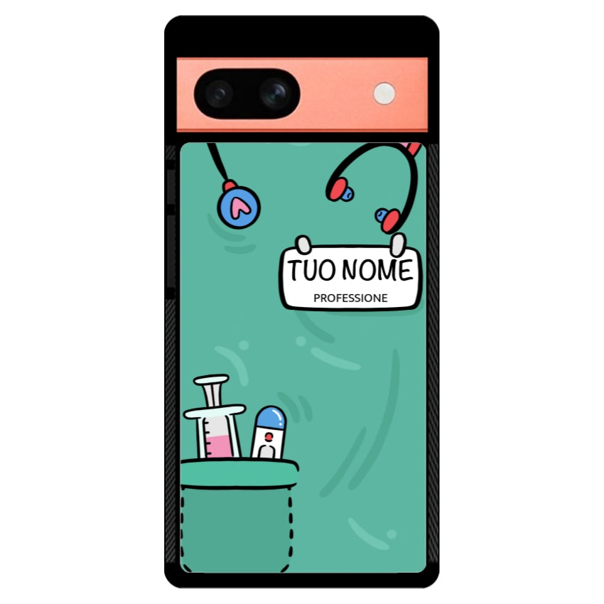 Cover con Divisa Sanitaria Personalizzata - Google Pixel