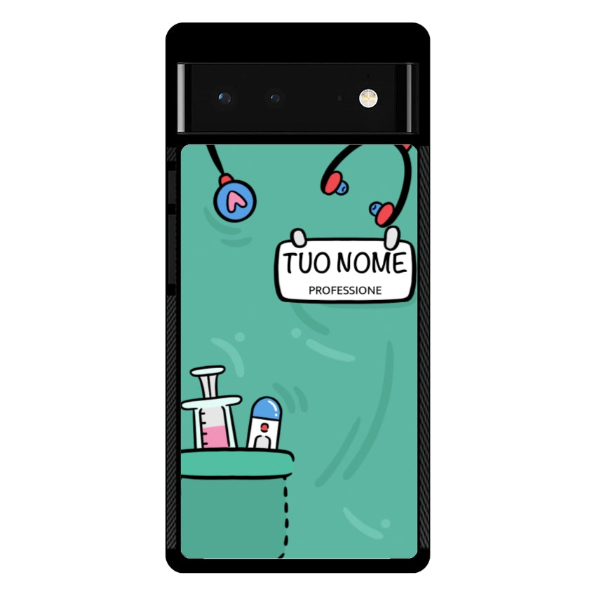 Cover con Divisa Sanitaria Personalizzata - Google Pixel