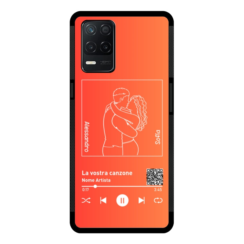 Cover Spotify Personalizzabile con Sagome - Realme customall