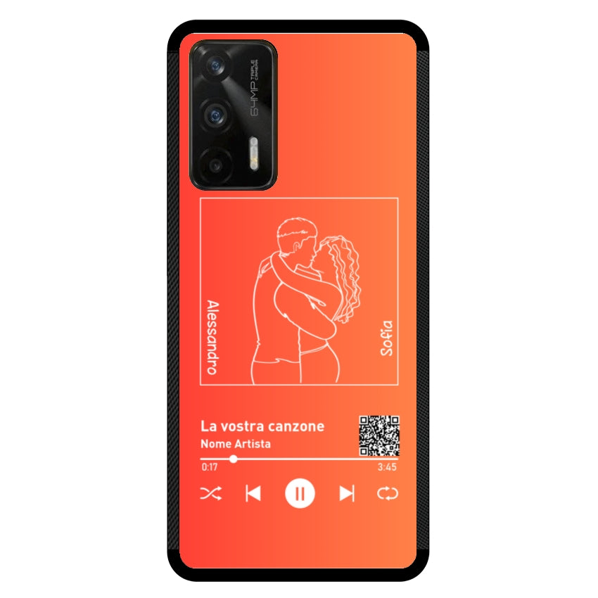 Cover Spotify Personalizzabile con Sagome - Realme customall