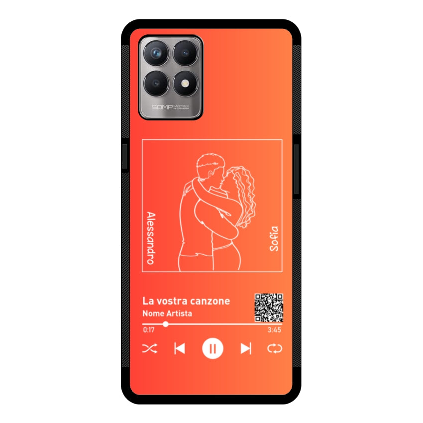 Cover Spotify Personalizzabile con Sagome - Realme customall