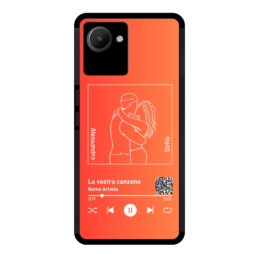 Cover Spotify Personalizzabile con Sagome - Realme customall