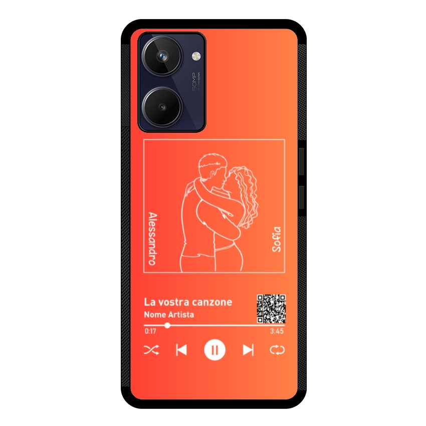Cover Spotify Personalizzabile con Sagome - Realme customall
