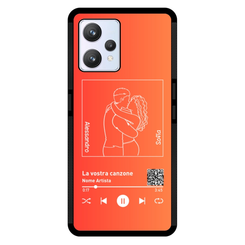 Cover Spotify Personalizzabile con Sagome - Realme customall
