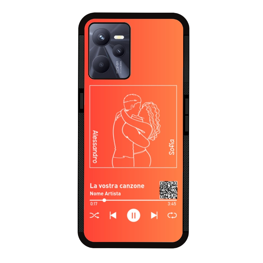 Cover Spotify Personalizzabile con Sagome - Realme customall