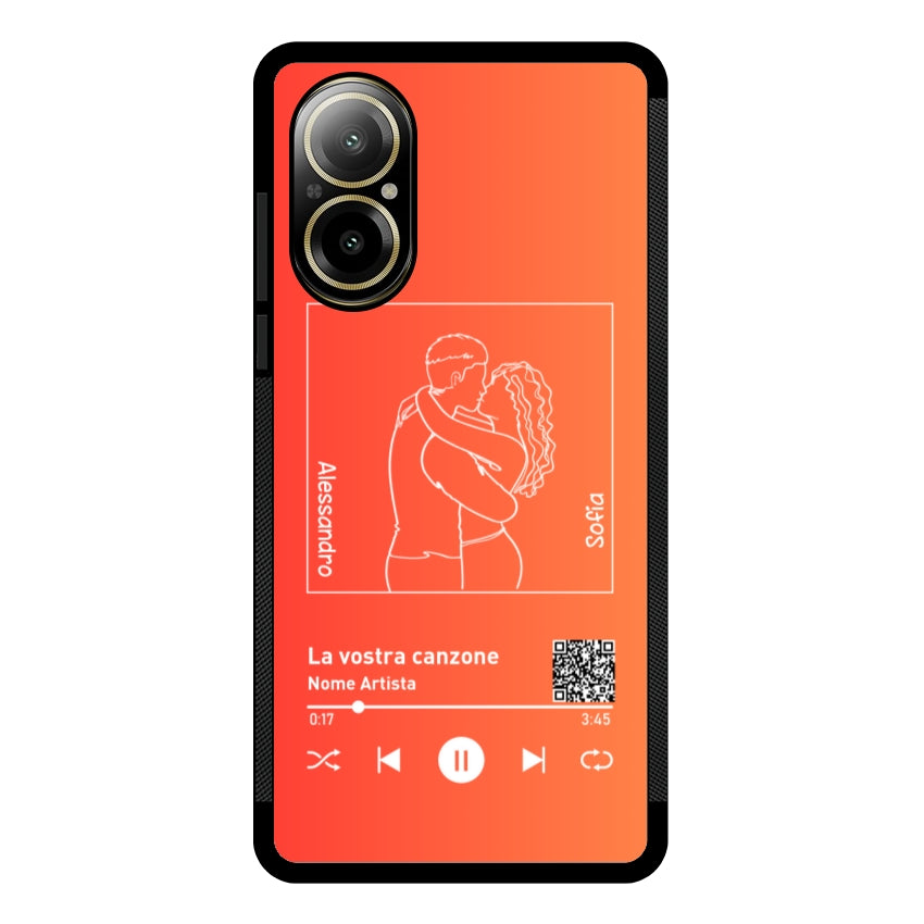 Cover Spotify Personalizzabile con Sagome - Realme customall