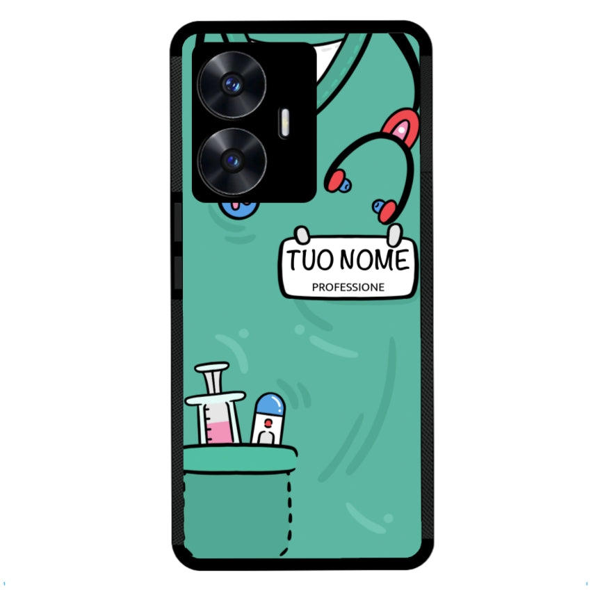 Cover con Divisa Sanitaria Personalizzata - Realme customall