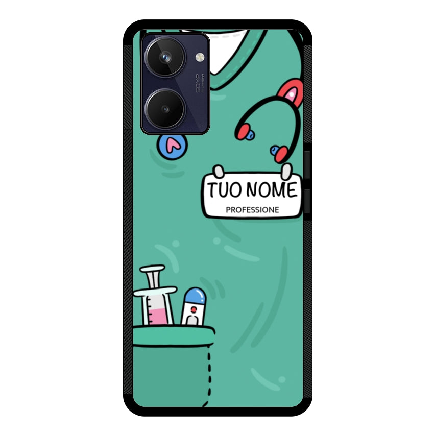 Cover con Divisa Sanitaria Personalizzata - Realme customall