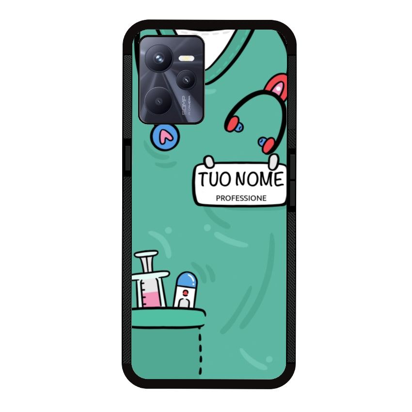 Cover con Divisa Sanitaria Personalizzata - Realme customall