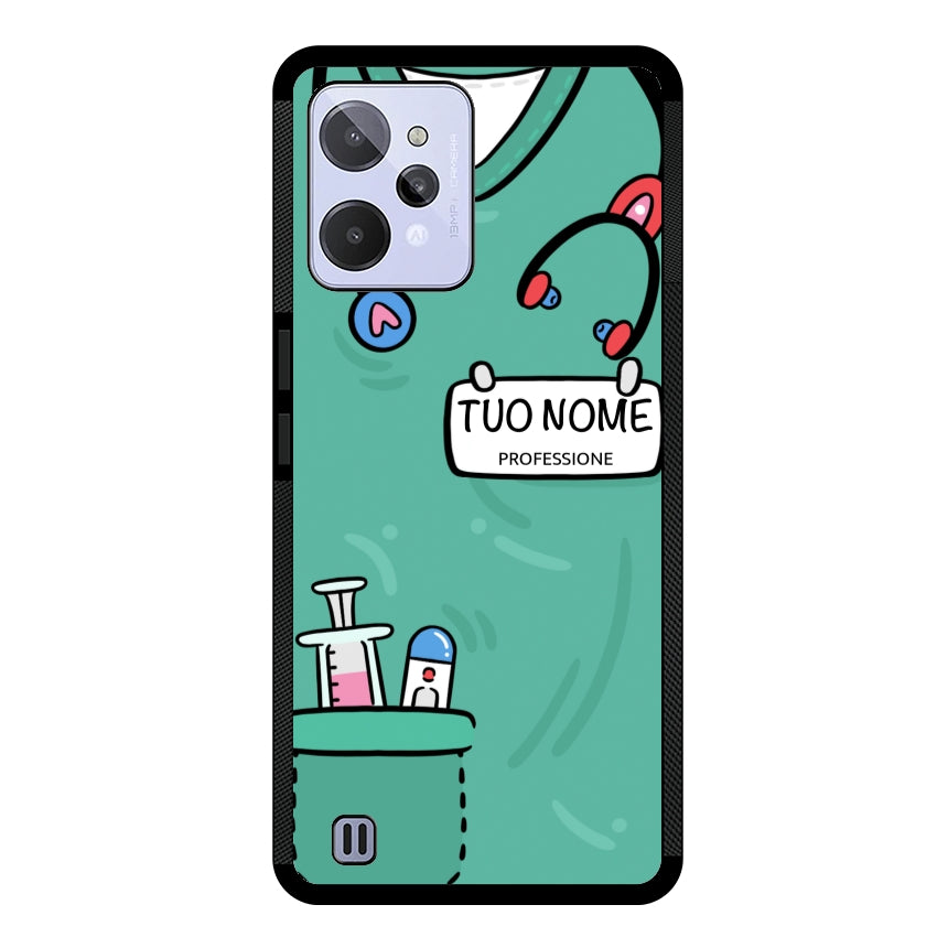 Cover con Divisa Sanitaria Personalizzata - Realme customall