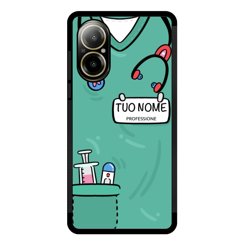 Cover con Divisa Sanitaria Personalizzata - Realme customall