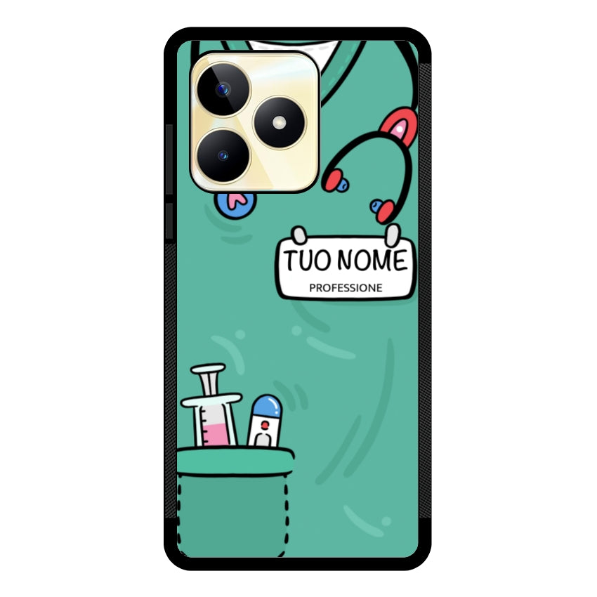 Cover con Divisa Sanitaria Personalizzata - Realme customall