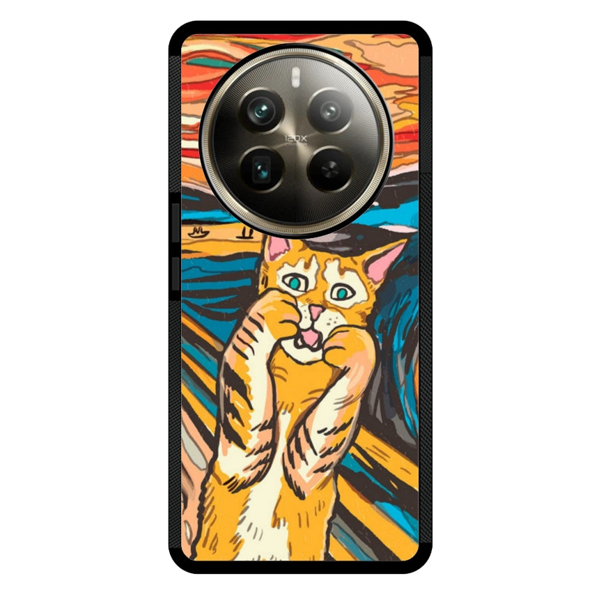 Cover IF49 Munch Cat - Realme customall