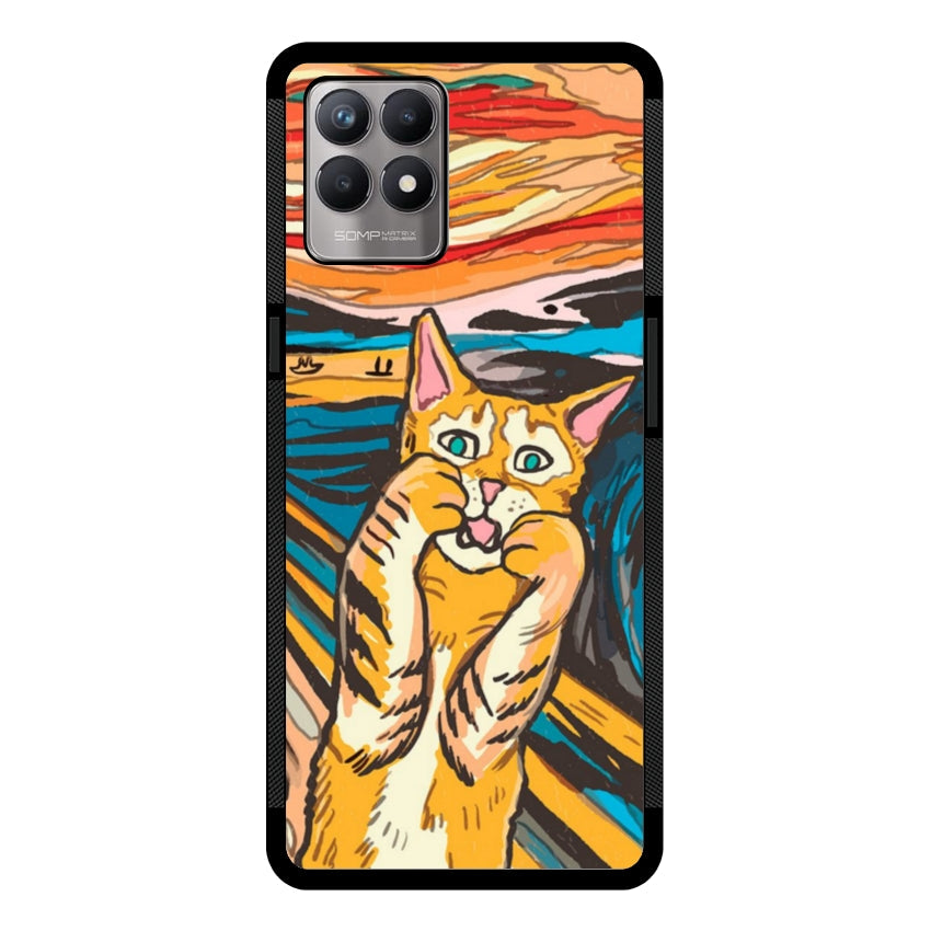Cover IF49 Munch Cat - Realme customall