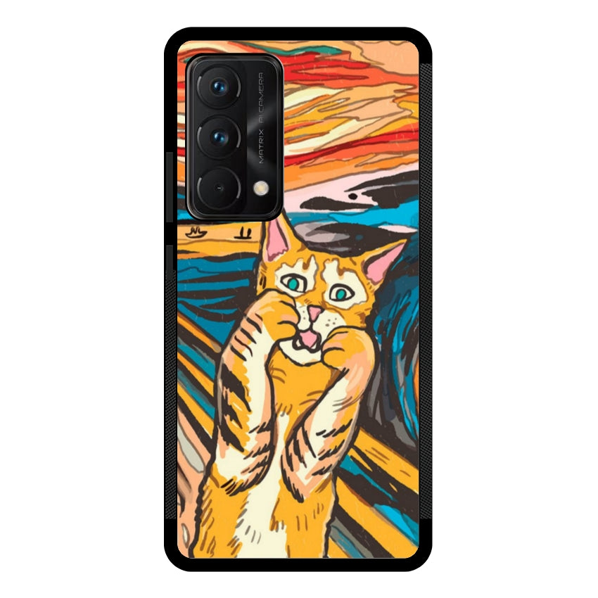 Cover IF49 Munch Cat - Realme customall