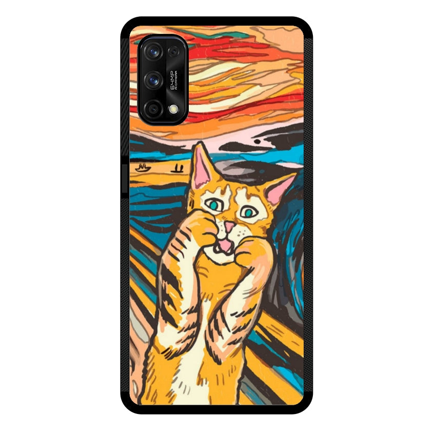 Cover IF49 Munch Cat - Realme customall