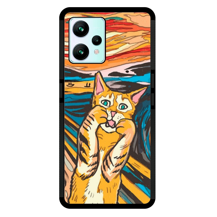 Cover IF49 Munch Cat - Realme customall
