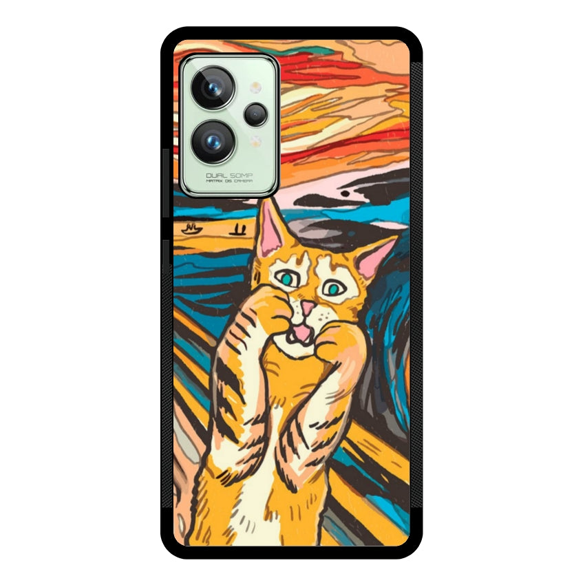 Cover IF49 Munch Cat - Realme customall