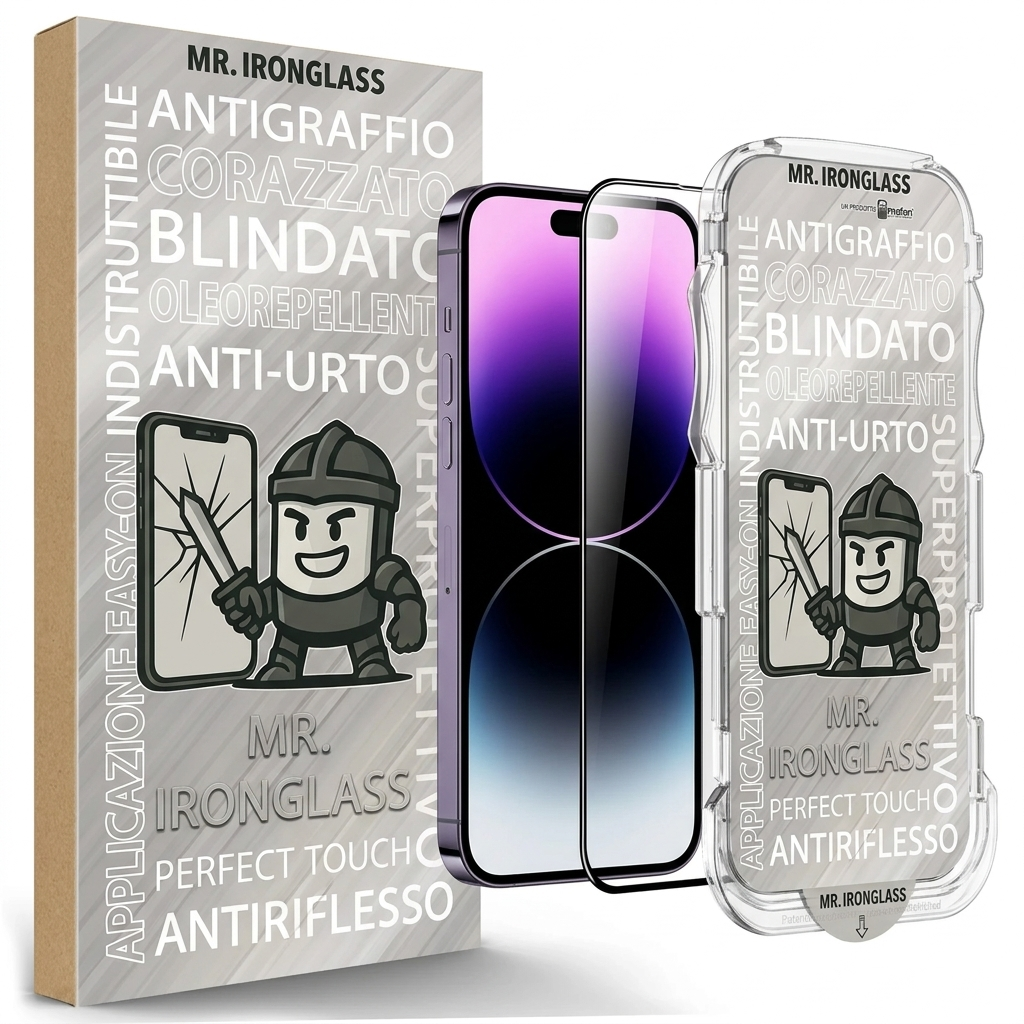 Ironglass by Imafan® - Il vetro definitivo per iPhone e Galaxy Serie S Imafan Cover