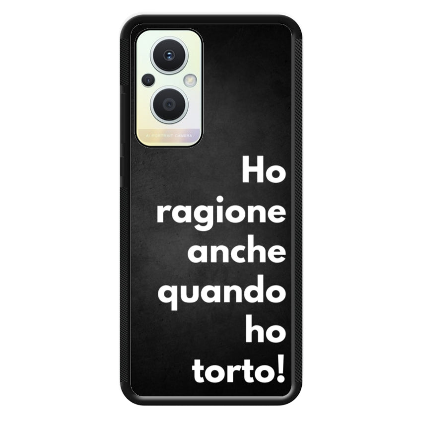 Ho ragione anche quando ho torto - Oppo customall