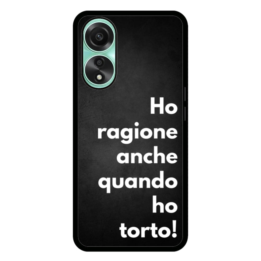Ho ragione anche quando ho torto - Oppo customall