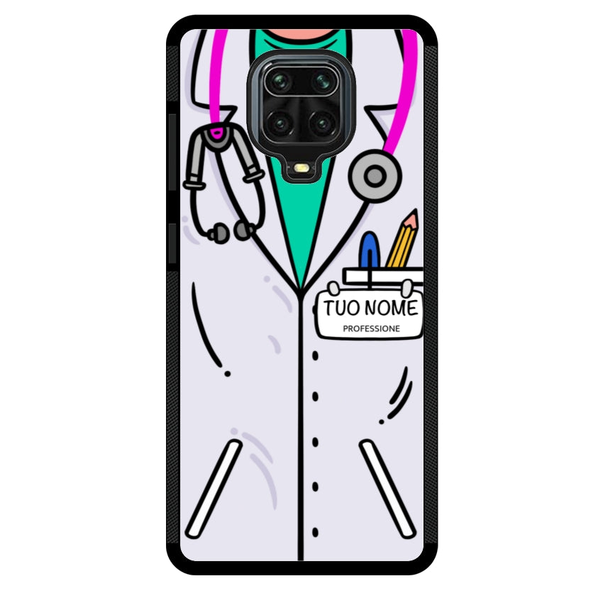 Cover Con Nome Divisa Dottoressa - Xiaomi, Redmi e Poco customall