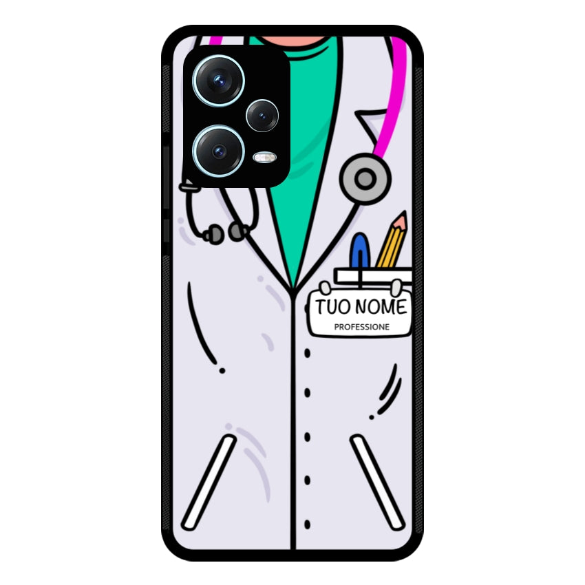 Cover Con Nome Divisa Dottoressa - Xiaomi, Redmi e Poco customall