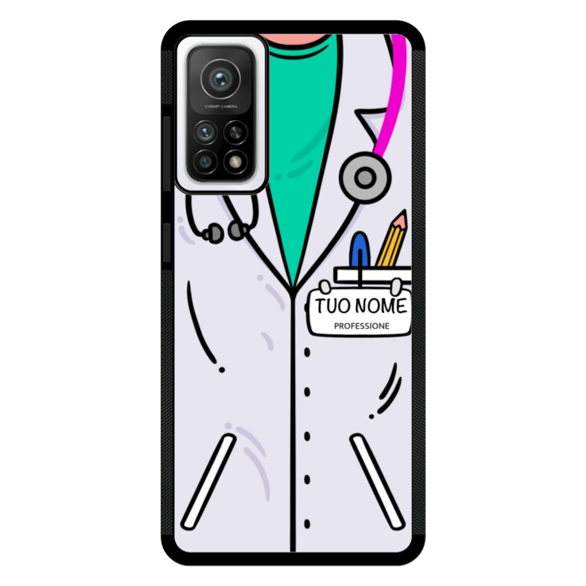 Cover Con Nome Divisa Dottoressa - Xiaomi, Redmi e Poco customall