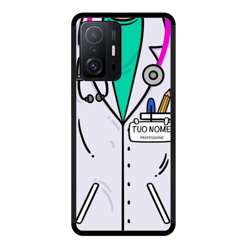 Cover Con Nome Divisa Dottoressa - Xiaomi, Redmi e Poco customall