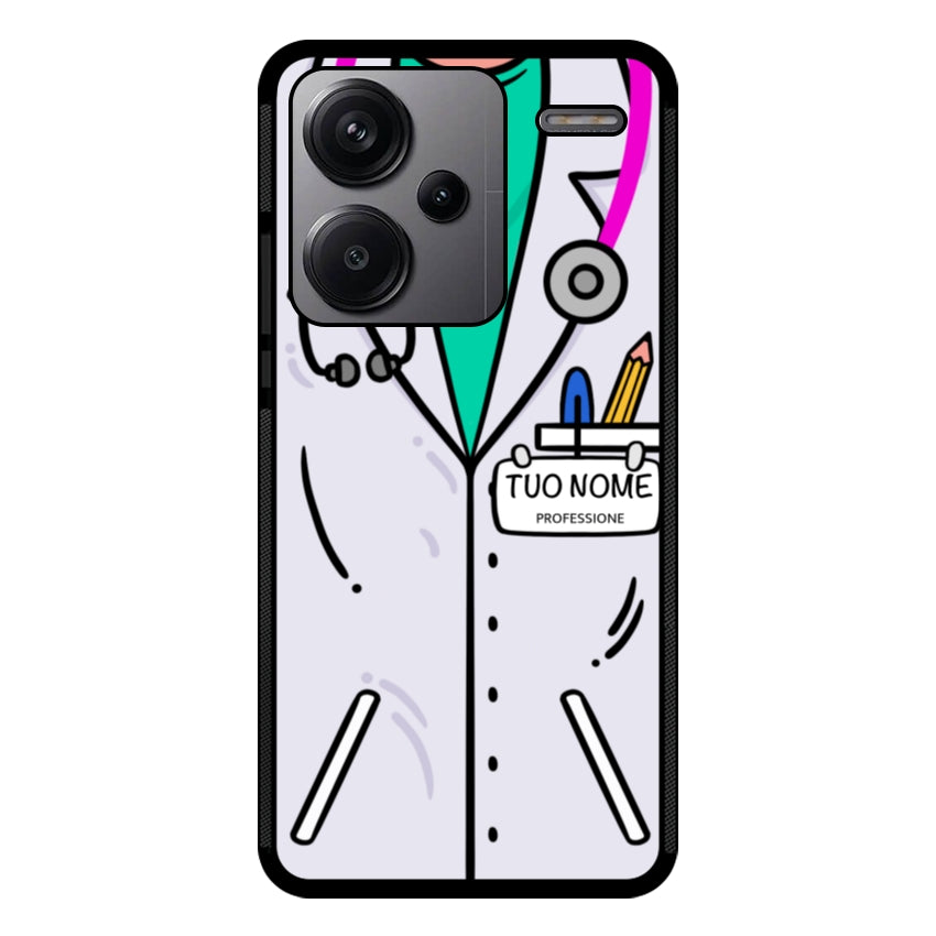 Cover Con Nome Divisa Dottoressa - Xiaomi, Redmi e Poco customall