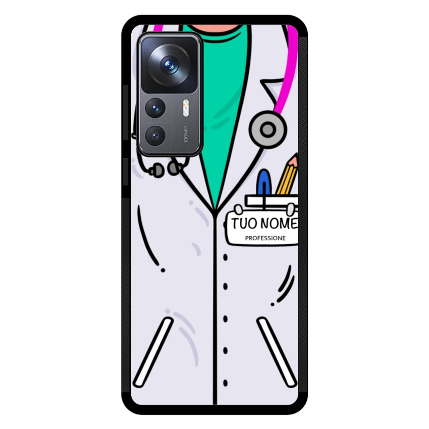 Cover Con Nome Divisa Dottoressa - Xiaomi, Redmi e Poco customall