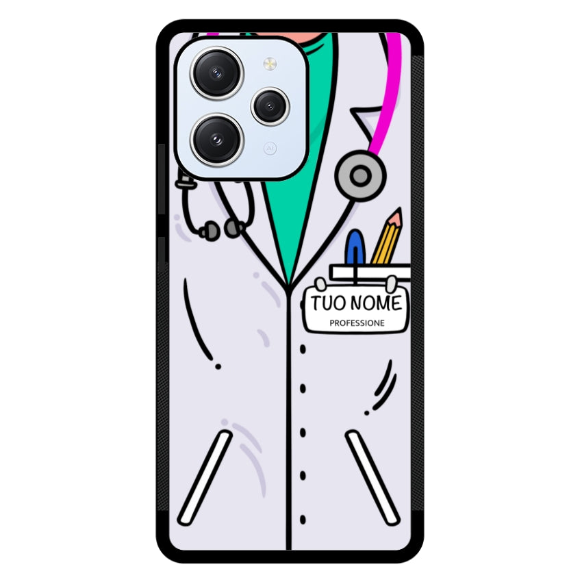 Cover Con Nome Divisa Dottoressa - Xiaomi, Redmi e Poco customall