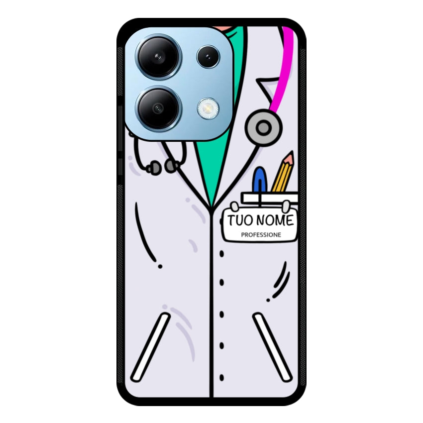 Cover Con Nome Divisa Dottoressa - Xiaomi, Redmi e Poco customall