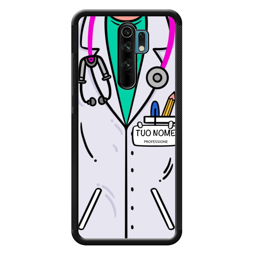 Cover Con Nome Divisa Dottoressa - Xiaomi, Redmi e Poco customall