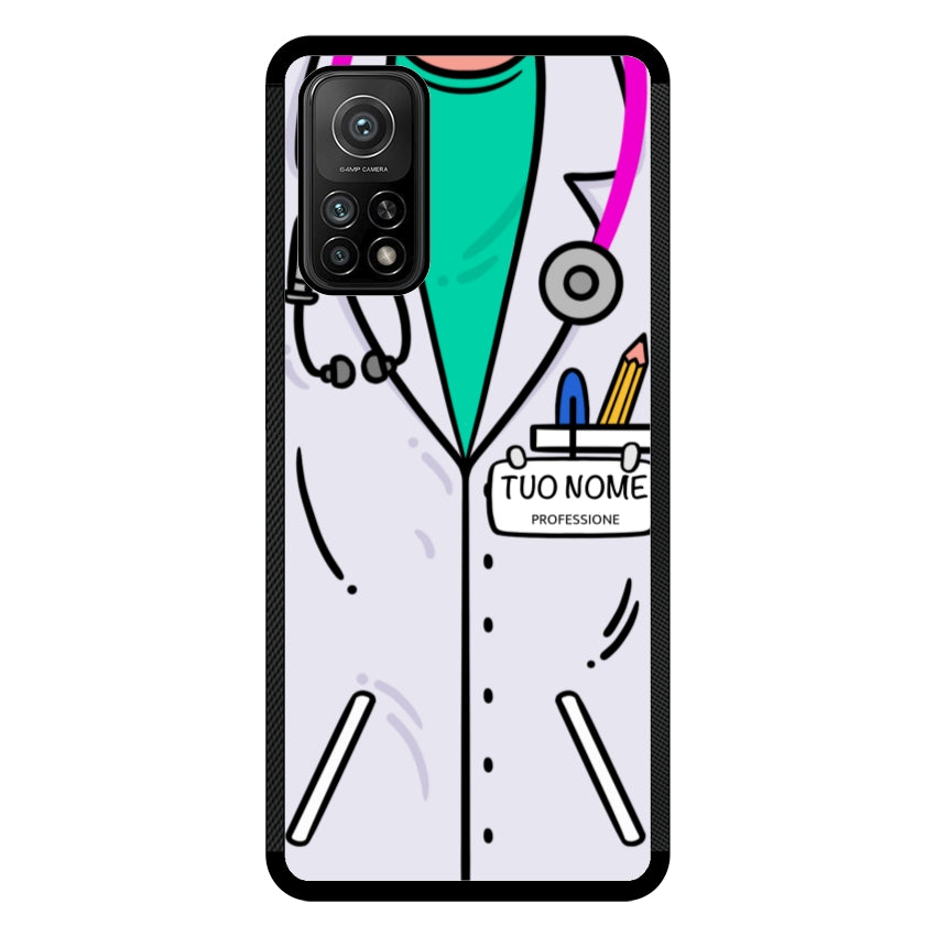 Cover Con Nome Divisa Dottoressa - Xiaomi, Redmi e Poco customall