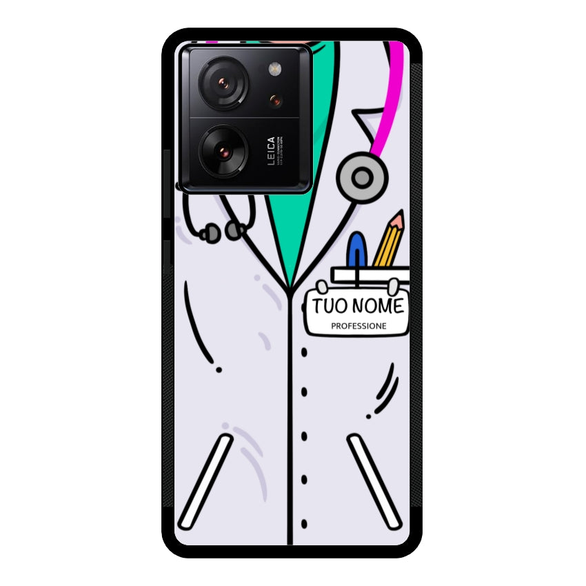 Cover Con Nome Divisa Dottoressa - Xiaomi, Redmi e Poco customall